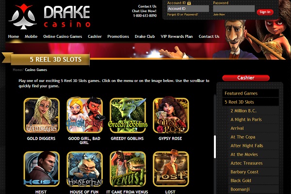 Drake Slots